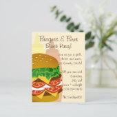 Burgers et bière, Invitation de la Fête de Bloque (Debout devant)