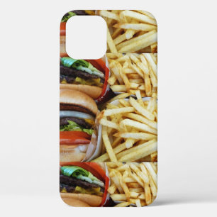Burgers in Fries iPhone 12 Hoesje