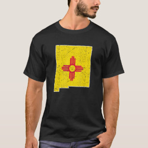 Burgers trots Amerika Staat Vs Verontrust Kaart Ni T-shirt