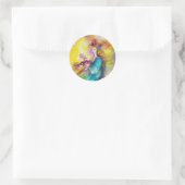 BURGERS VAN DE CARNIVAL / Venetiaanse Masquerade D Ronde Sticker (Tas)