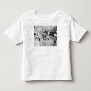 Burgers van de Dadwood Celebrate Voltooiing van Kinder Shirts