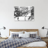 Burgers van het Dadwood-feest Voltooiing van 2 Canvas Afdruk (Insitu (Slaapkamer))