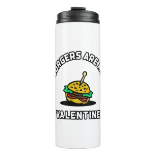 Burgers zijn mijn Valentijn Thermosbeker