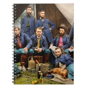 Burgersoorlog - De jonge George Armstrong Custer 1 Notitieboek