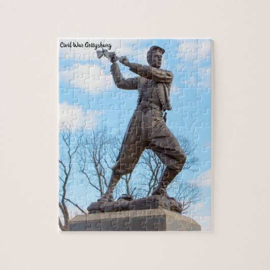 Burgersoorlog Gettysburg Legpuzzel (Verticaal)