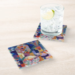 Burggarten (Castle Garden) - Paul Klee - Glazen Onderzetter