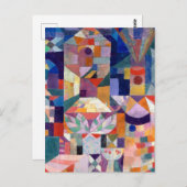 Burggarten (Jardin du Château) - Paul Klee - Carte (Devant / Derrière)