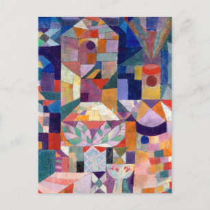 Burggarten (Jardin du Château) - Paul Klee - Carte