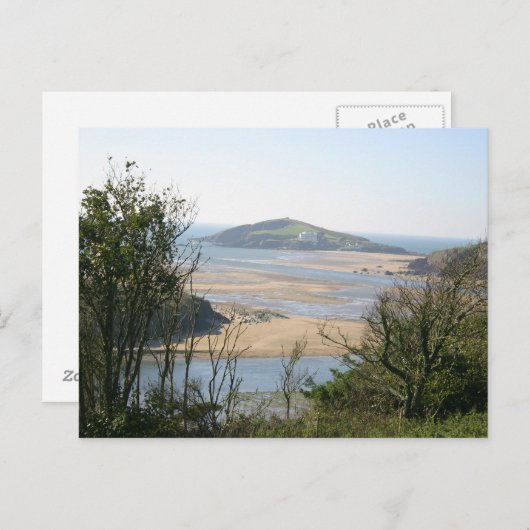 Burgh Island Briefkaart (Voorkant / Achterkant)