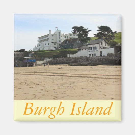 Burgh Island, Devon Magneet (Voorkant)