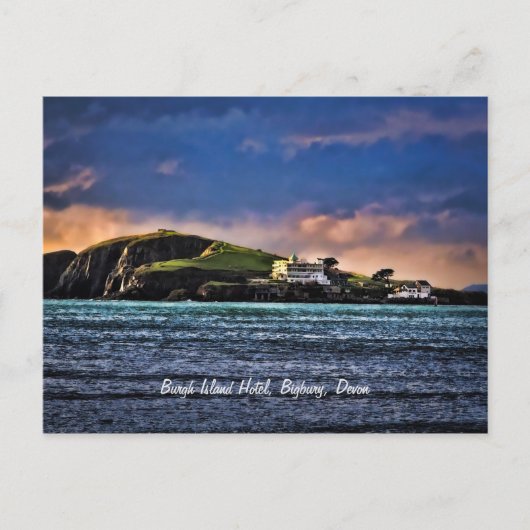 Burgh Island Hotel, Bigbury, Devon Briefkaart (Voorkant)