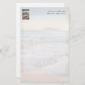 Burgh Island van Bantham bij Sundown... Briefpapier (Voorkant / Achterkant)