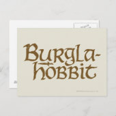 Burgla Hobbit Briefkaart (Voorkant / Achterkant)