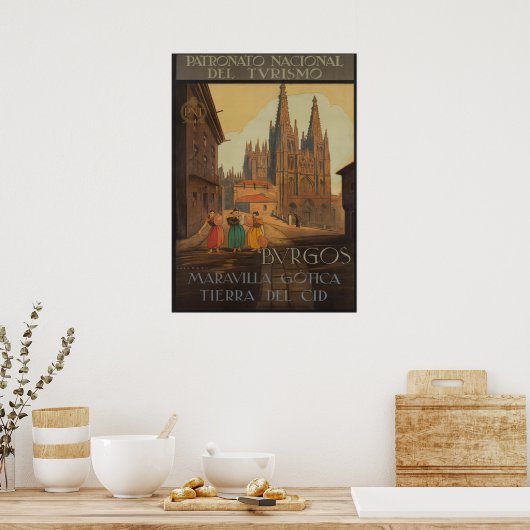 BURGOS POSTER (Keuken)