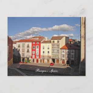 Burgos - Spanje, briefkaart voor reizen