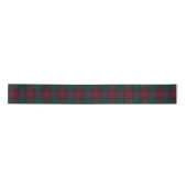 Burgundy and Green Tartan Ribbon Lint (Voorkant)