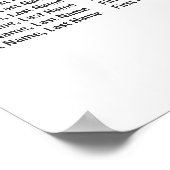 Burgundy Blush Blue Floral Wedding Seating Chart Poster (Hoek)