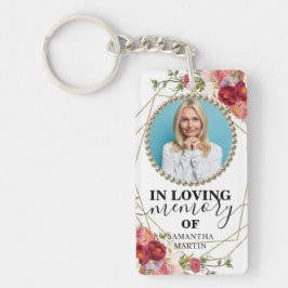 Burgundy Blush Celebration of life Gift Sleutelhan Sleutelhanger