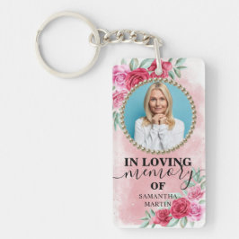 Burgundy Blush Celebration of life Gift Sleutelhan Sleutelhanger
