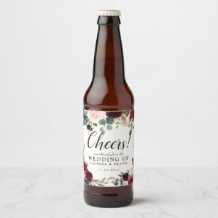 Burgundy Bouquet   Bier Etiket