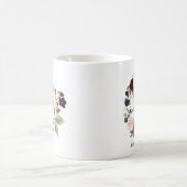 Burgundy Bouquet | Moeder van de Bride Koffiemok (Center)