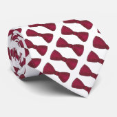 Burgundy Bow Stropdas Menskleding Wedding Formal P (Opgerold)