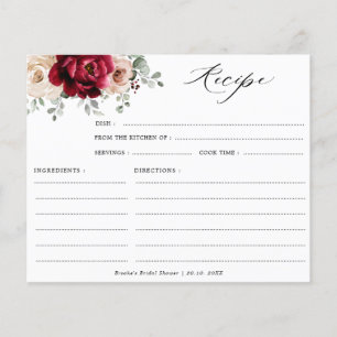 Burgundy Champagne Ivory Vrijgezellenfeest Recipe