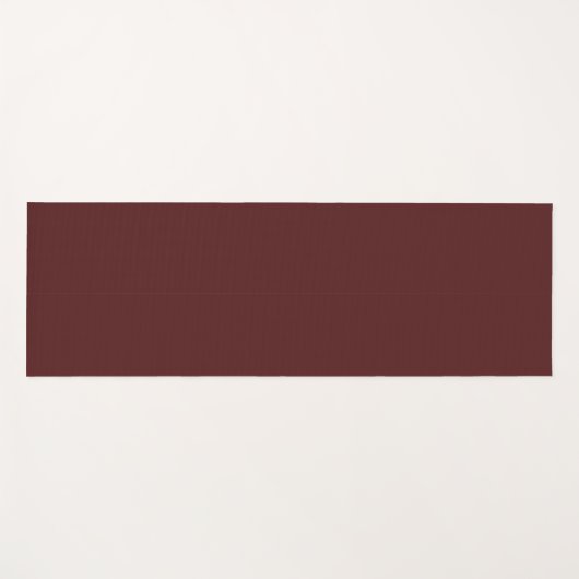 Burgundy Diep Rood Aangepaste Merknaam Yogamat (Voorkant (horizontaal))