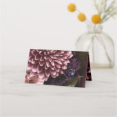 Burgundy en Blush Pink Floral Wedding (Achterkant)