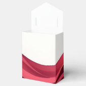 Burgundy Favor Boxes Bedankdoosjes (Geopend)