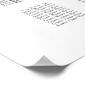 Burgundy Floral Roos Gold Wedding Seating Chart Poster (Hoek)