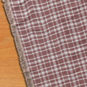 Burgundy Marsala Play Deken