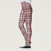 Burgundy Marsala Play Leggings (Links)