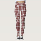 Burgundy Marsala Play Leggings (Voorkant)