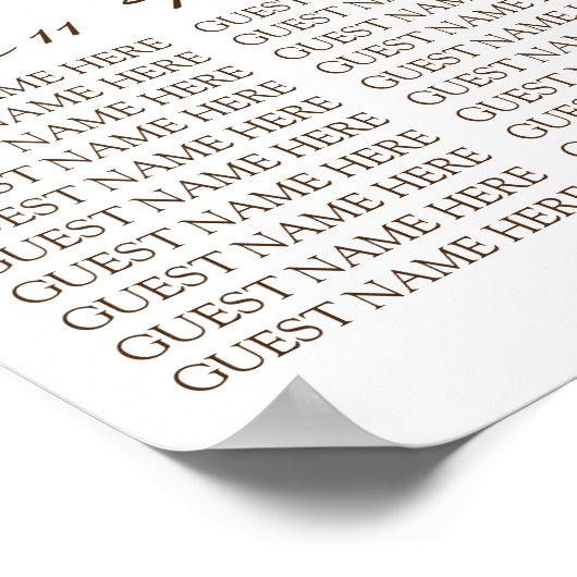 Burgundy Navy Gold Peony Wedding Seating Chart Poster (Hoek)