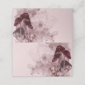 Burgundy Neon Mushrooms (Buitenkant ongevouwen)