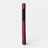 Burgundy Paisley Case-Mate iPhone Case (Achterkant/links)