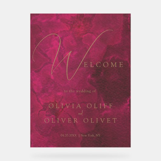 Burgundy Passion Mariage Bienvenue (Recto)