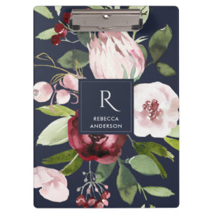 BURGUNDY PROTERALE NAVY BLUSH PINK KLEMBORD