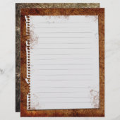 Burgundy Recipe Multomap inserts (Voorkant / Achterkant)