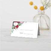 Burgundy Red Blooms Boho Wedding (Voorkant)