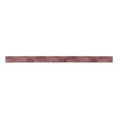 Burgundy Red White Stripes Valentine's Day Lint (Voorkant)