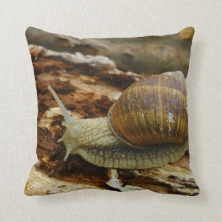 Burgundy Roman Edible Snail Helix Pomatia Kussen