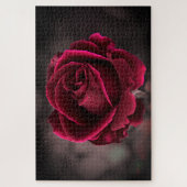 Burgundy Roos Legpuzzel (Verticaal)