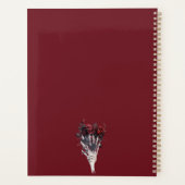 Burgundy-Rozen Planner (Achterkant)