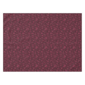 Burgundy-rozen Tafelkleed (Voorkant (Horizontaal))