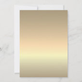 Burgundy Script Mariage Invitation de réception (Dos)