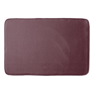 Burgundy Solid Color Badmat