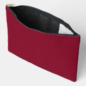 Burgundy Solid Color Etui (Open)