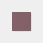 Burgundy Solid Color Post-it® Notes (Voorkant)